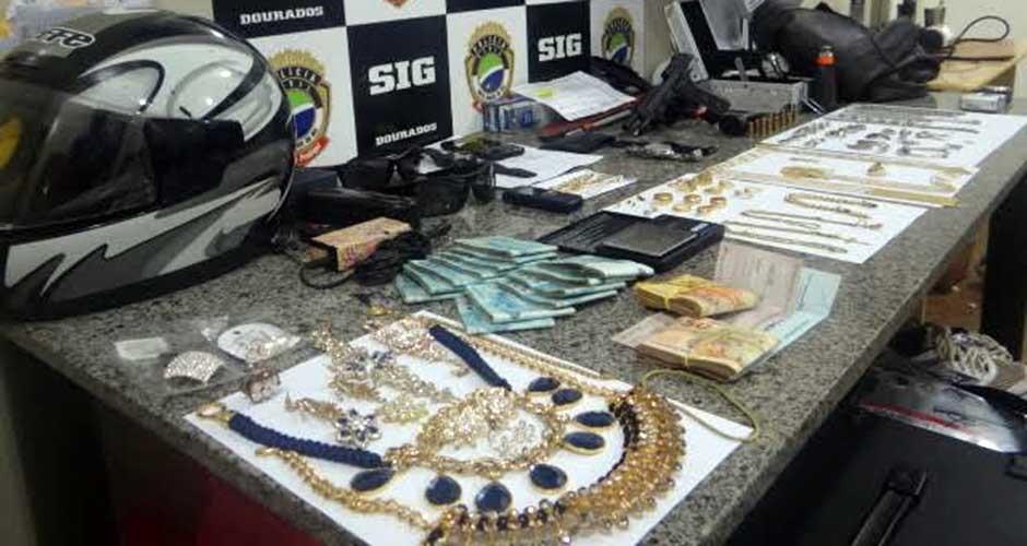 Polícia desfaz esquema de bandidos em Dourados