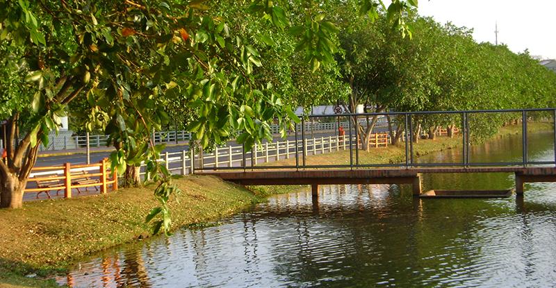 Casal é roubado no Lago do Amor e jovem leva coronhadas de bandido