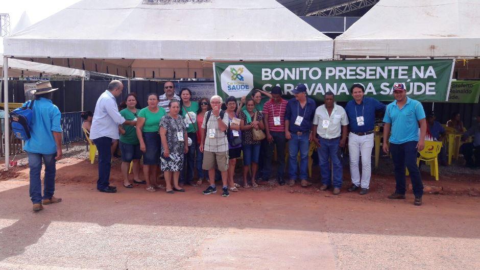 Bonito acompanha centenas de pessoas na Caravana da Saúde