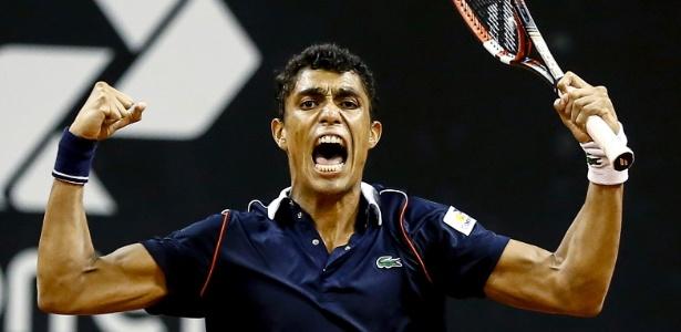 Thiago Monteiro bate espanhol e avança no Brasil Open