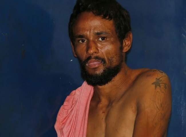 Pedinte é preso após tirar roupa e perseguir adolescente em terminal