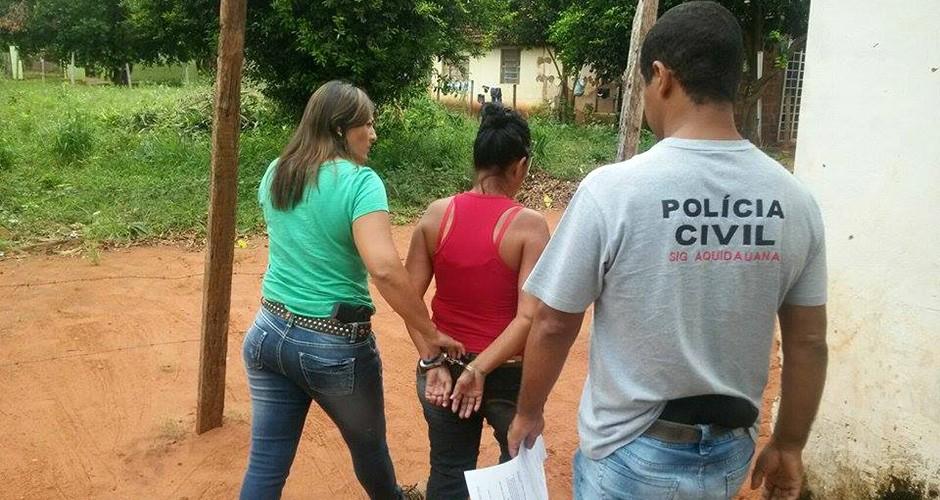 Presa em Aquidauana 'avó' de menino torturado