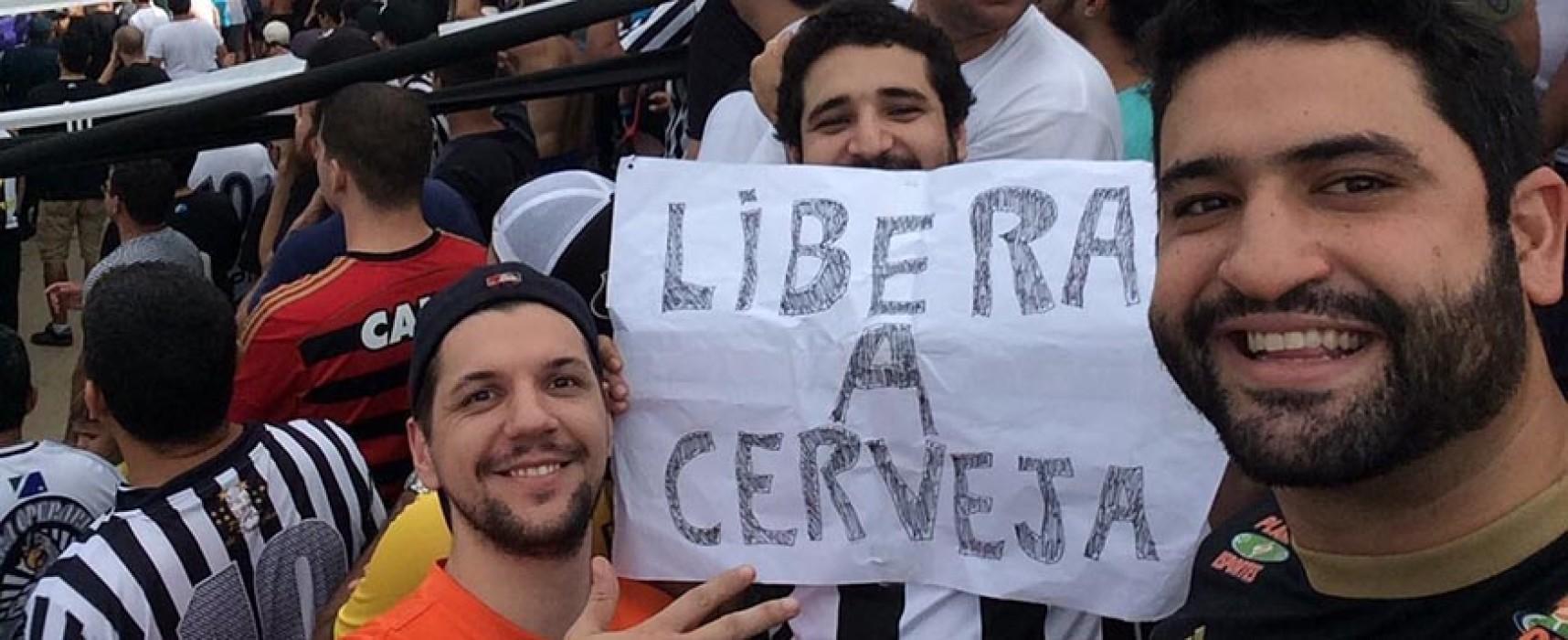 Cerveja será liberada nos estádios da capital