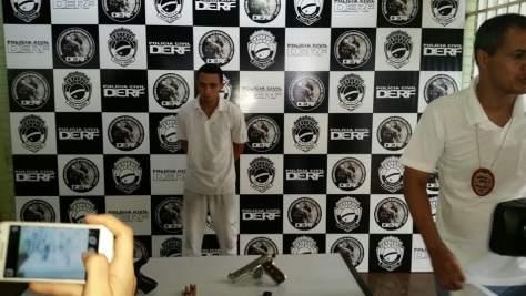 Preso na Capital suspeito de fornecer armas de uso restrito ao PCC