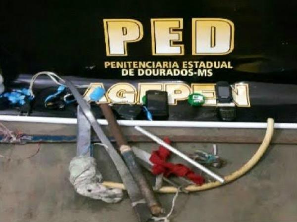 Polícia aborta tentativa de fuga no presídio de Dourados