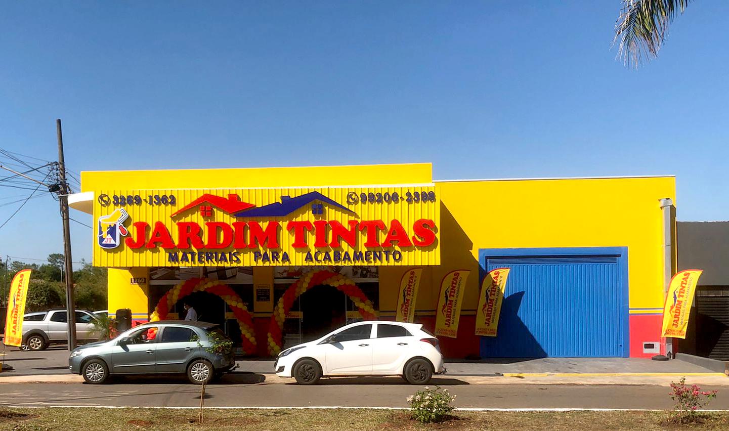 Mega reinauguração da Jardim tintas em Guia Lopes tem 20% de desconto em toda linha de tintas