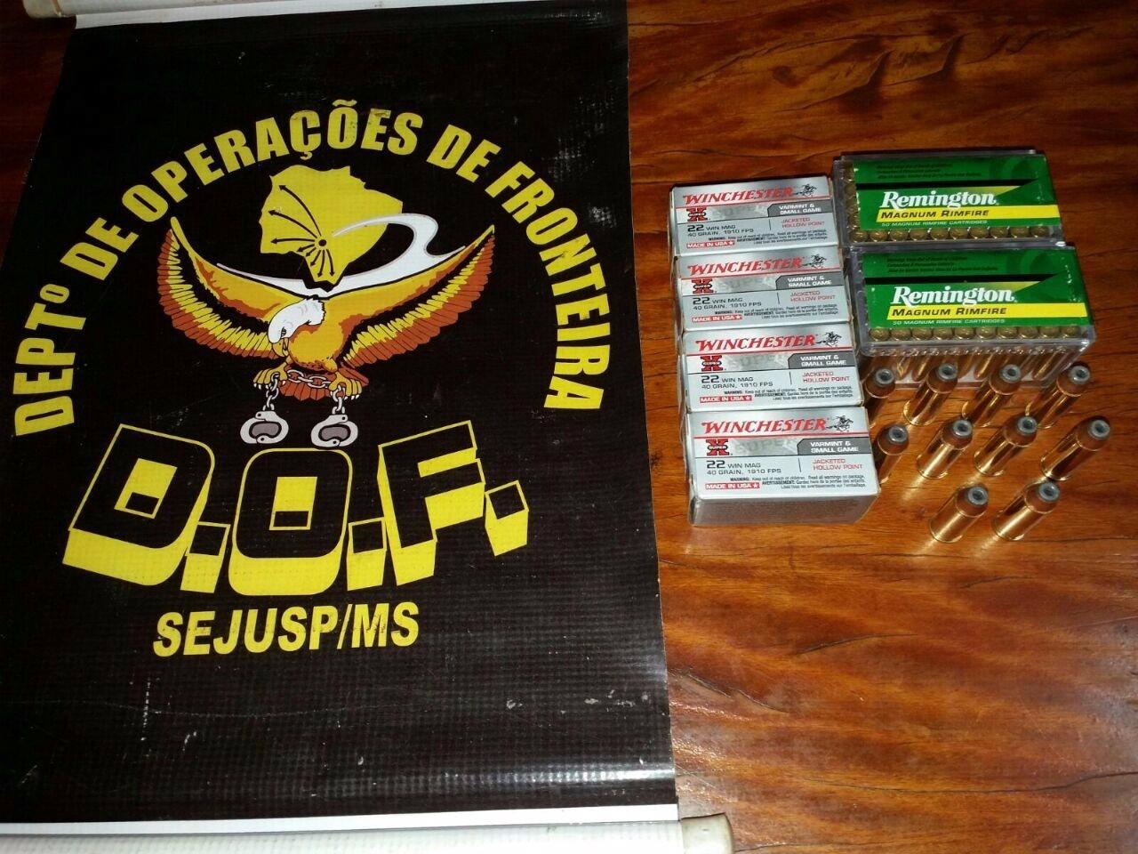 Campo-grandense é preso com brinquedos contrabandeados e centenas de munições