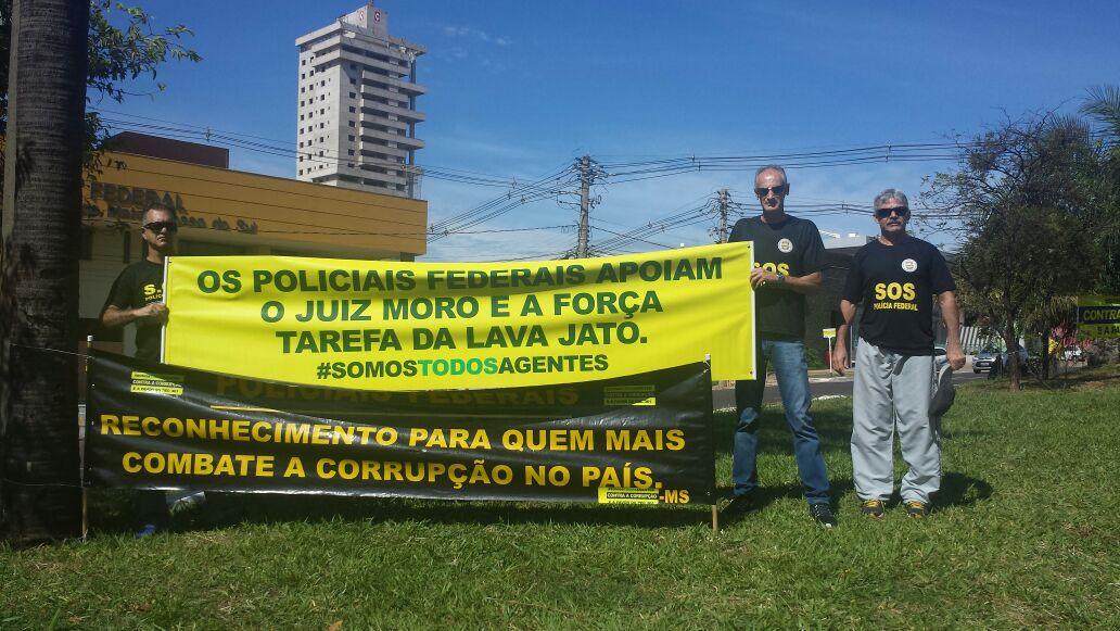 PF pede reconhecimento a quem trabalha contra corrupção