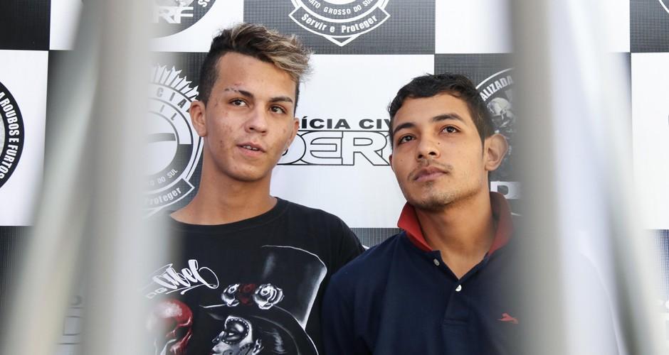 Trio que assaltou farmácia é preso pela Derf