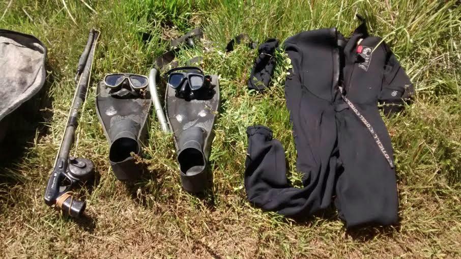 Homem é preso por praticar pesca subaquática em lago de hidrelétrica