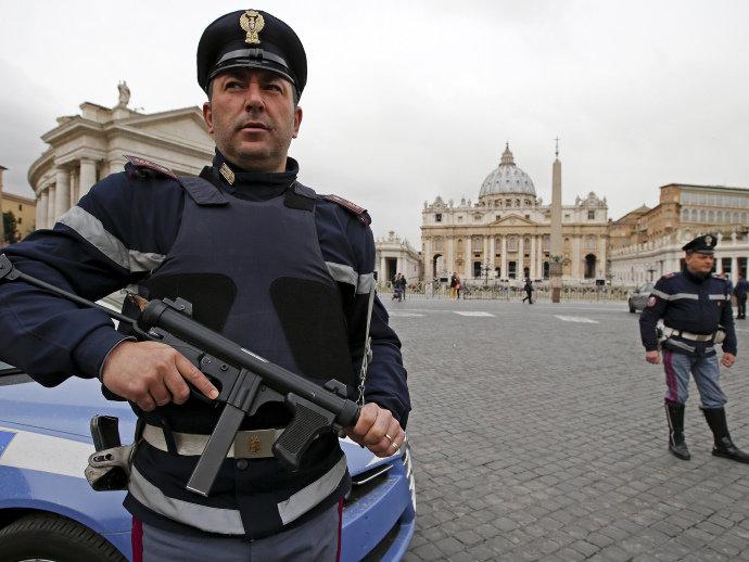 Após Bruxelas, Roma e o Vaticano estão em 'alerta máximo' para a Páscoa