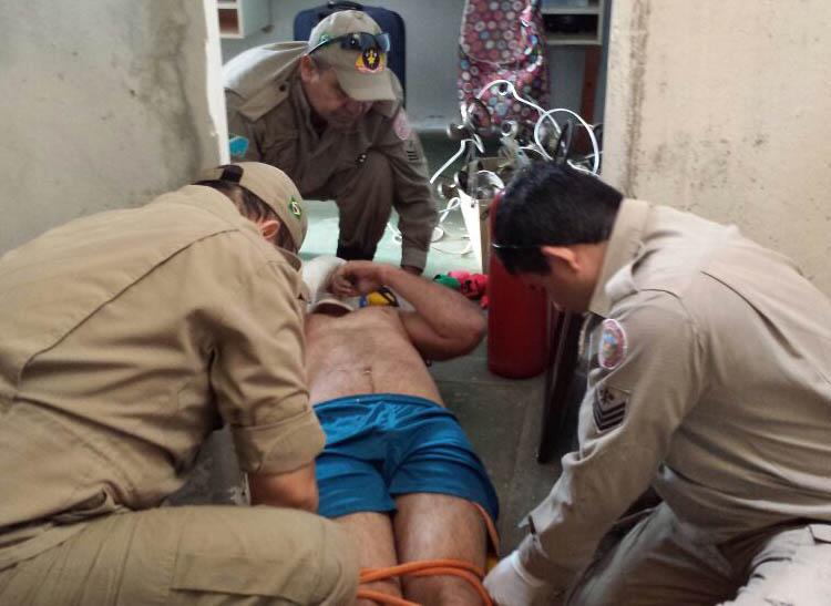 Homem cai de segundo andar de hotel em Campo Grande