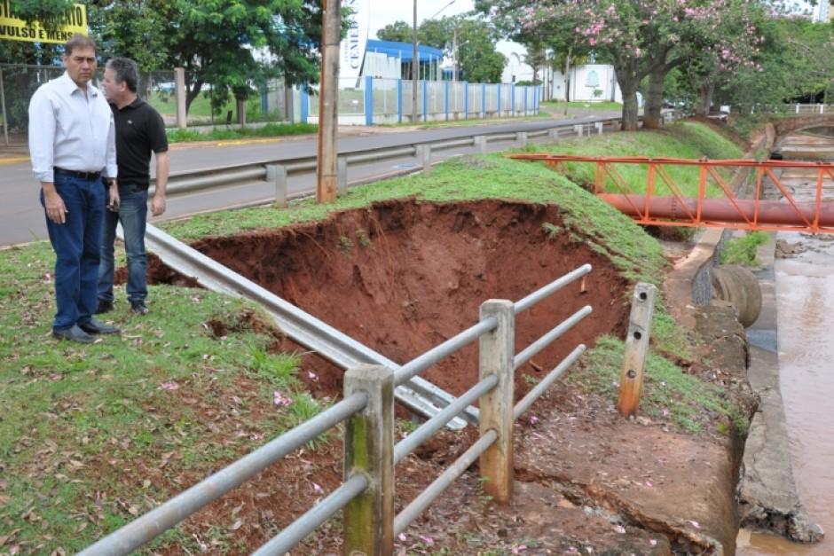 Estragos custarão R$ 60 milhões, diz secretário