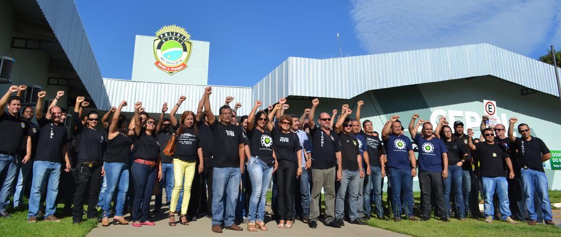 Policiais Civis param por 12 horas para protestar