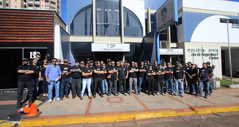 Policiais Civis paralisam suas atividades