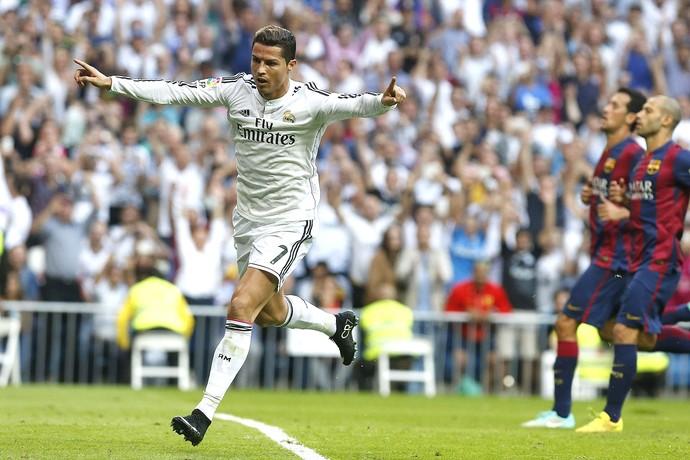 Real Madrid vence Barcelona de virada com gol de Cristiano Ronaldo