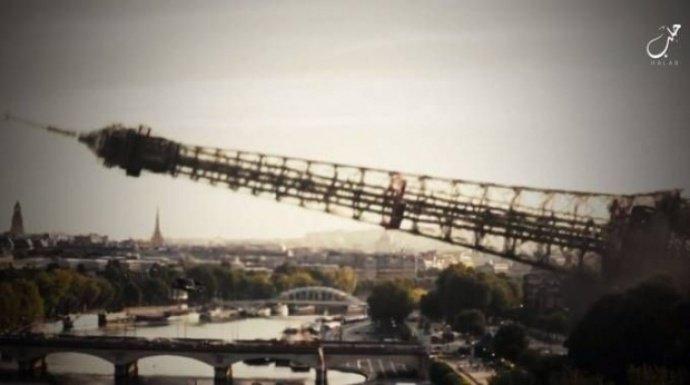Estado Islâmico ameaça derrubar Torre Eiffel e invadir Roma