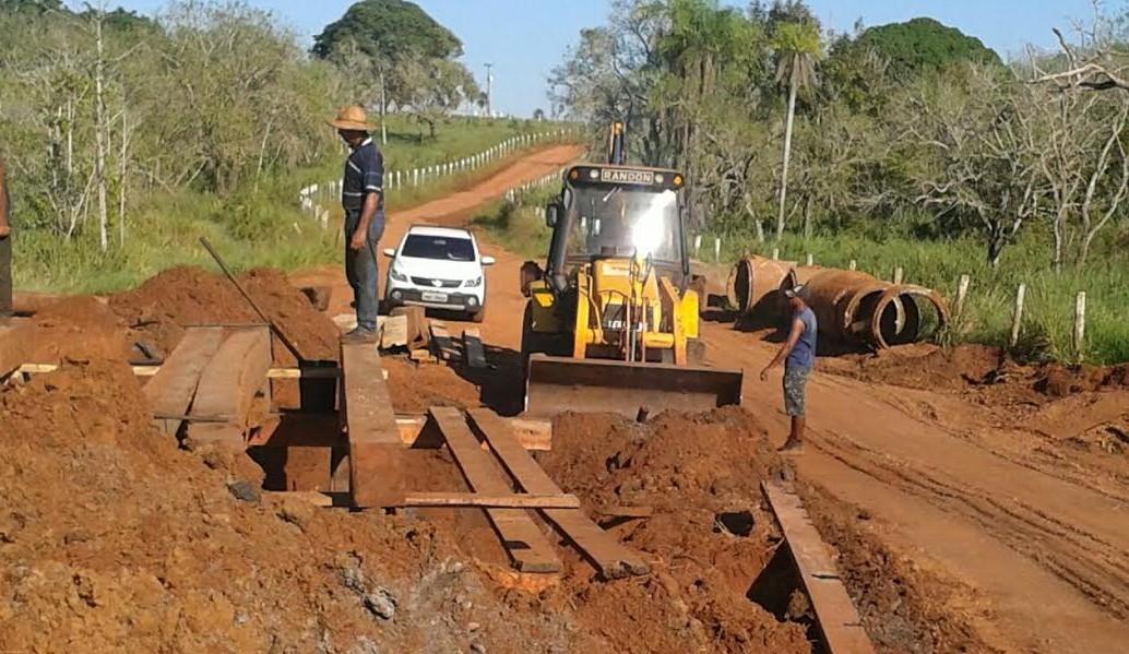Fim das chuvas permite retomada das obras em Jardim