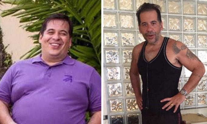 Leandro Hassum exibe seu antes e depois no instagram