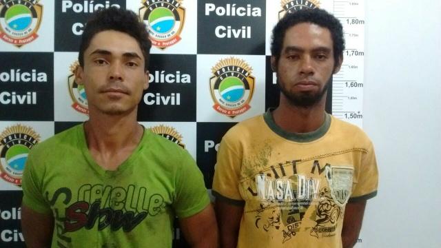 Dupla é presa acusada de roubar bicicleta de mulher