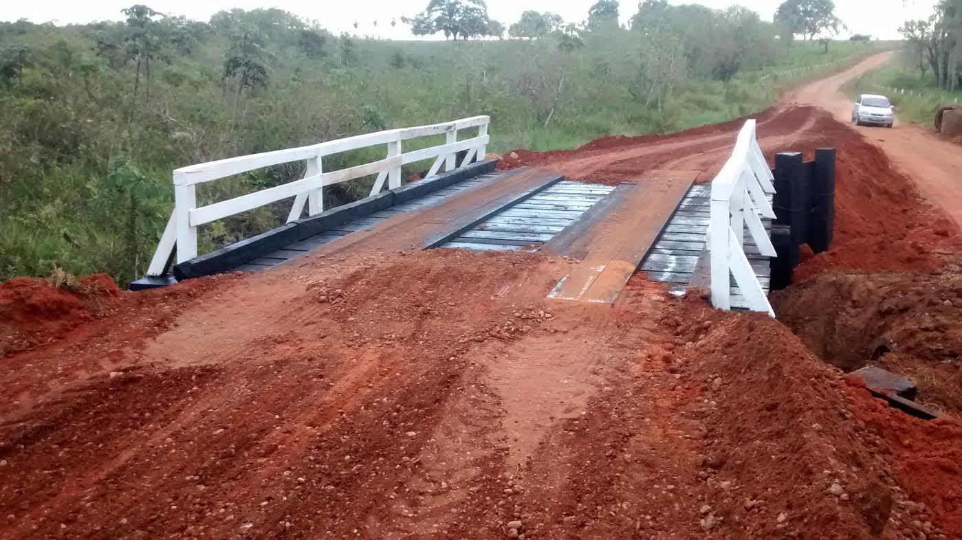 Secretaria de Obras de Jardim conclui obra da ponte sobre a vazante da Santa Clara