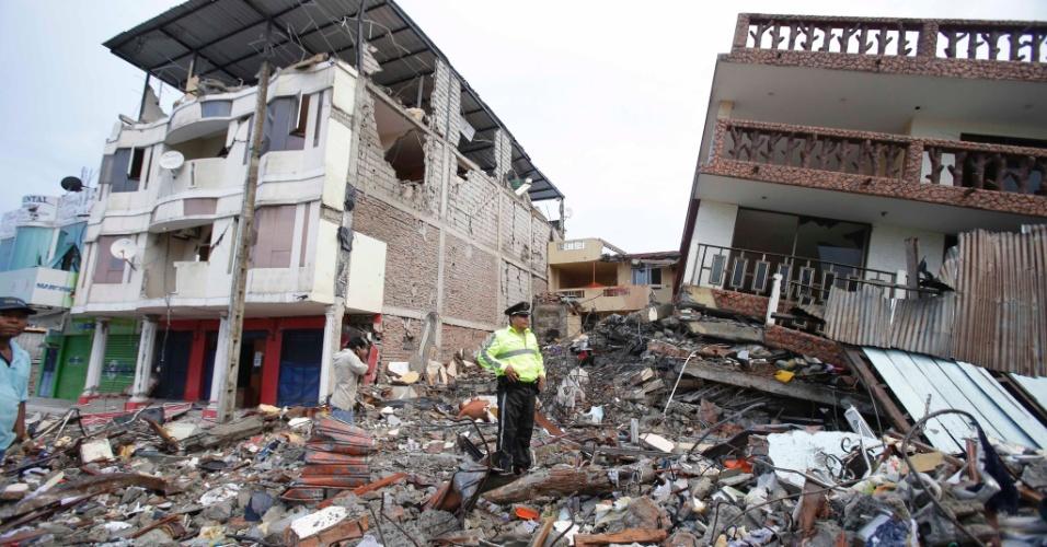 Equador volta a sofrer forte terremoto