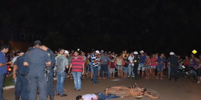 Homem é perseguido e executado com oito tiros de pistola