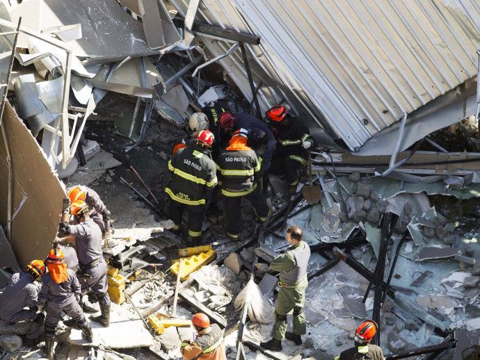 Estande de prédio em construção desaba na Zona Sul de São Paulo