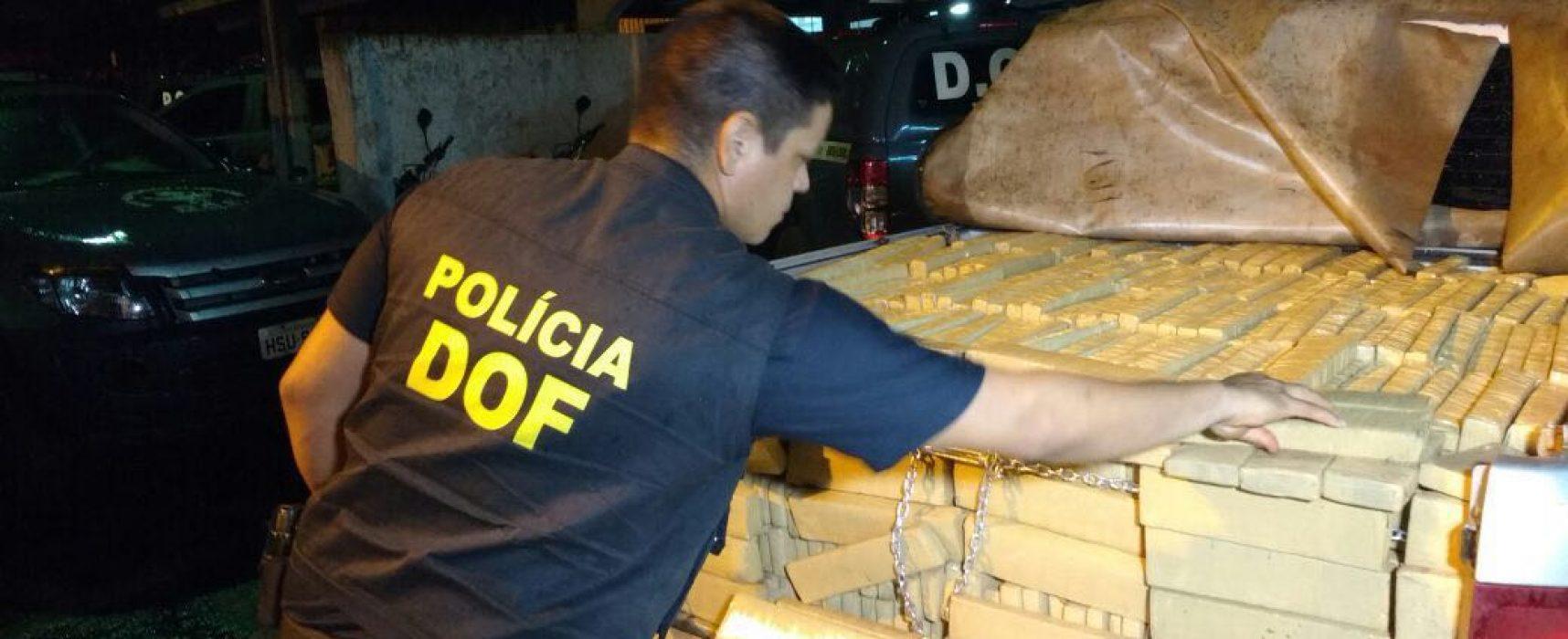 DOF apreendeu 295kg de cocaína por dia em 2016, alta de 143%