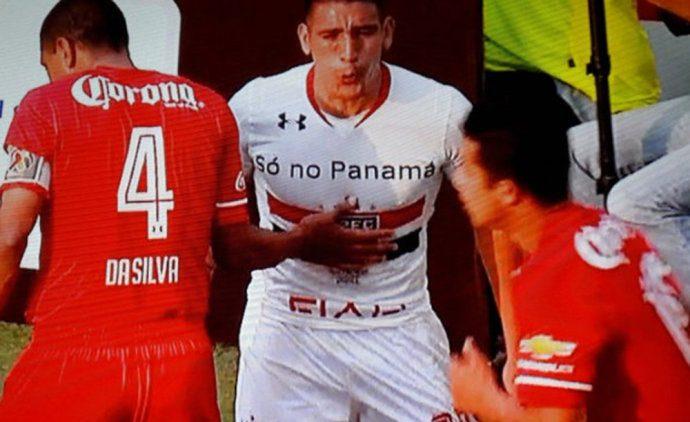Centurión pode perder Libertadores por cusparada