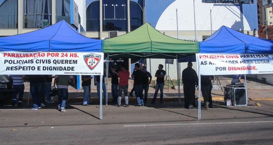 Polícia Civil para por 24h