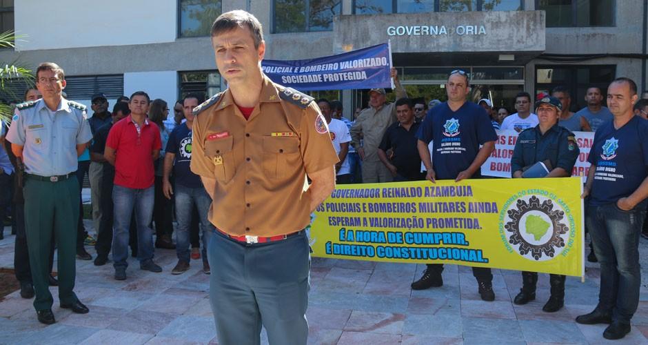 PM e bombeiros recusam abono do Governo