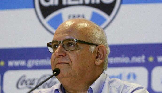 Presidente do Grêmio se defende por ter falado em ‘5 a 0’ antes da eliminação