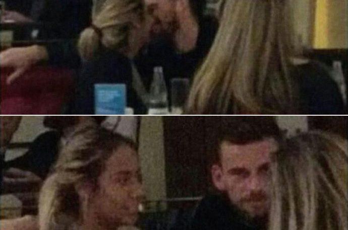 Lucas Lima é flagrado aos beijos com irmã de Neymar