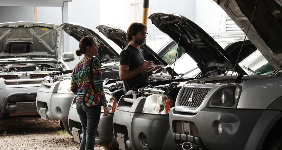 Parte da frota da PF vai a leilão com lances módicos