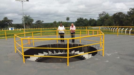 Sanesul finaliza obra para implantar coleta e tratamento de esgoto em Guia Lopes