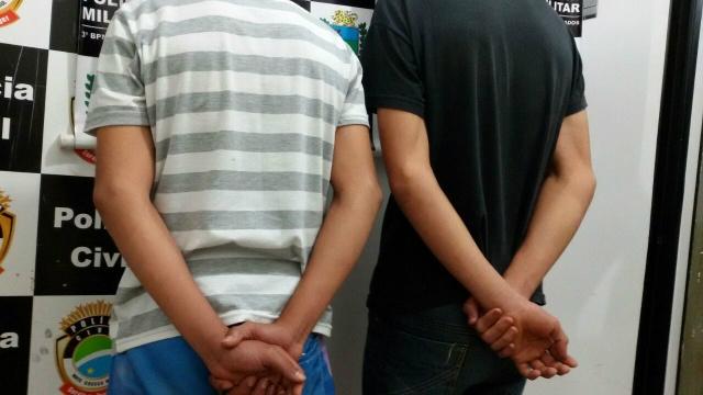 Adolescentes são detidos acusados de furtarem moto próximo de universidade