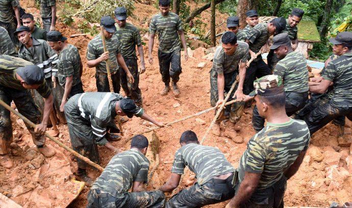 Deslizamento de terra no Sri Lanka deixa 200 famílias desaparecidas