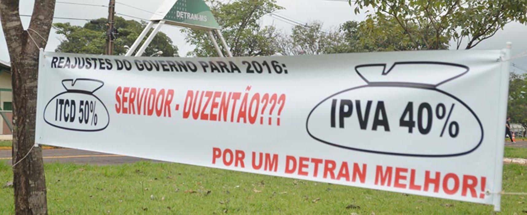 Servidores do Detran encerram greve
