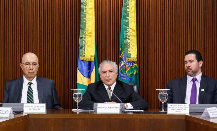 Temer propõe limite ao gasto público com base na inflação do ano anterior
