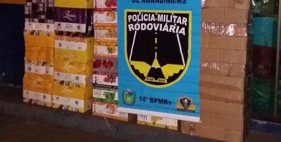 Essência de narguilé contrabandeada é apreendida em bagageiro de ônibus