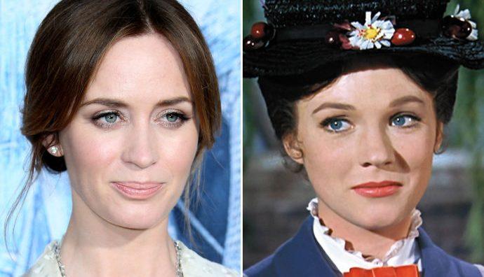 Emily Blunt será a nova Mary Poppins em continuação
