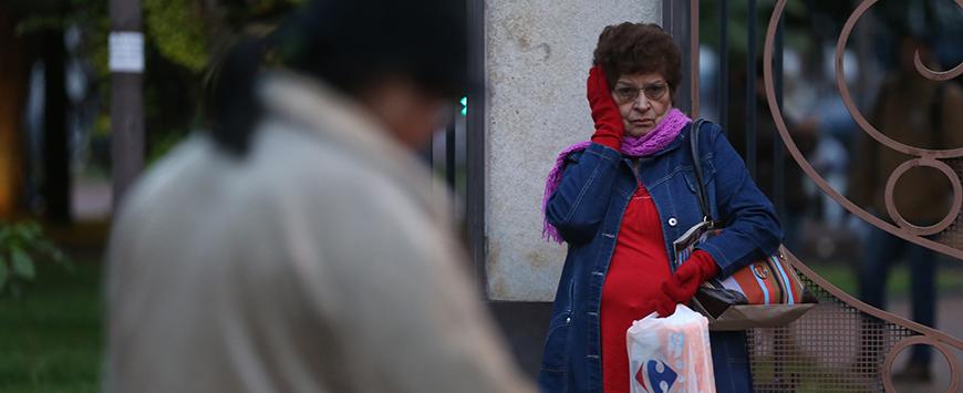 Frio ‘vem para ficar’ e sensação térmica chega a 1ºC na capital