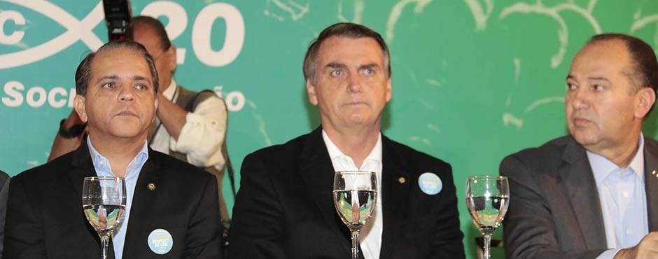 Coronel David pega carona com Bolsonaro