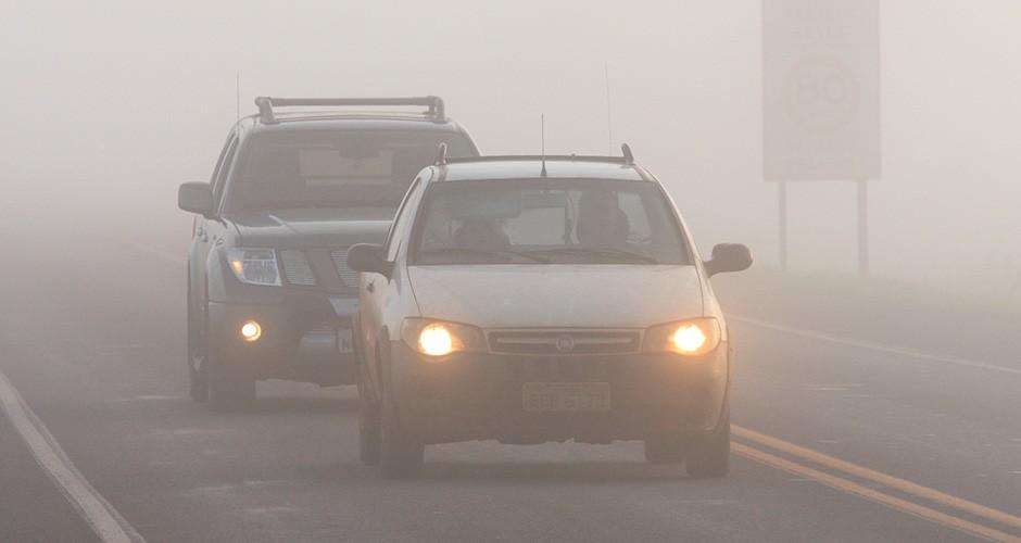 Neblina exige atenção dobrada nas rodovias de MS