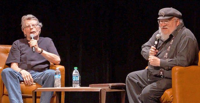 George R.R. Martin quer saber como Stephen King escreve tão rápido