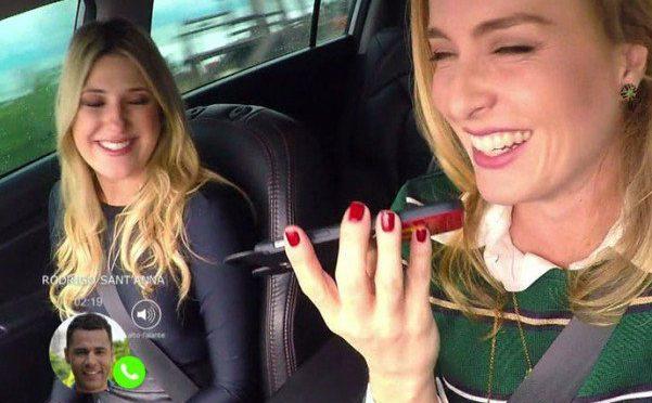 Detran desanca Angélica por celular ao volante: 'Vai de Táxi'