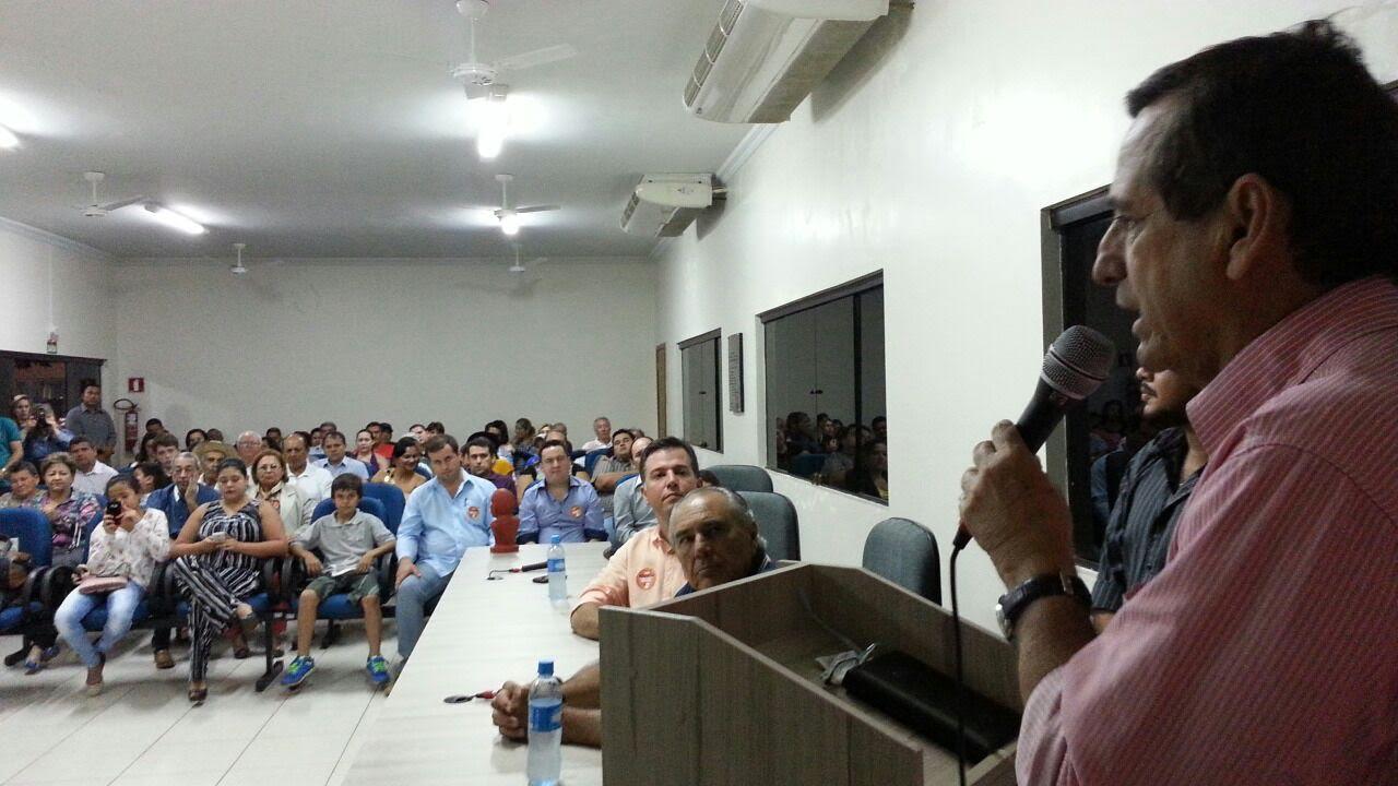 Solidariedade garante apoio a candidato do PSDB em Jardim