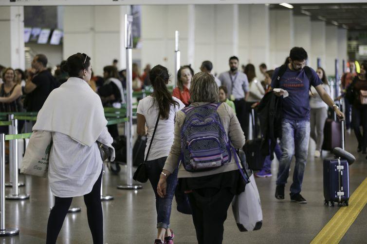 Aeroportos transmitem mensagem da Anvisa