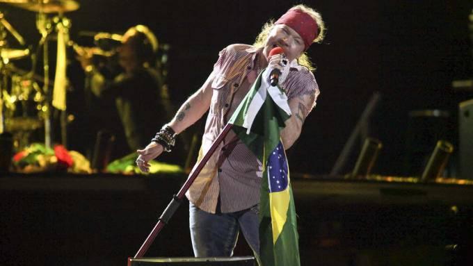 Guns N’ Roses faz cinco shows no Brasil em novembro